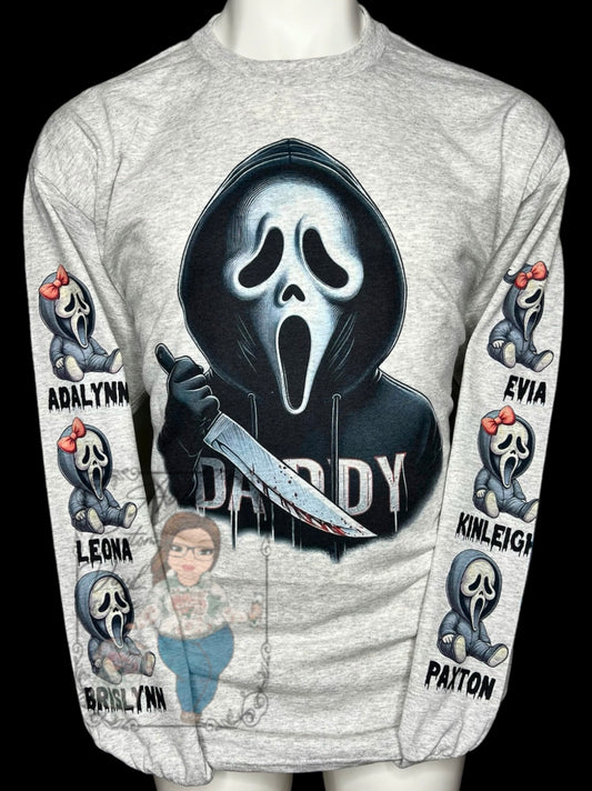 Ghostface Daddy/Mama Longsleeve