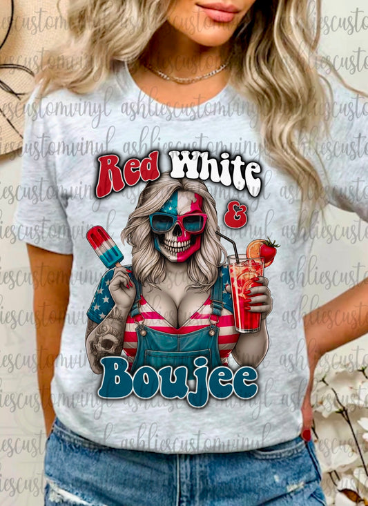 Red, White, & Boujee Tee