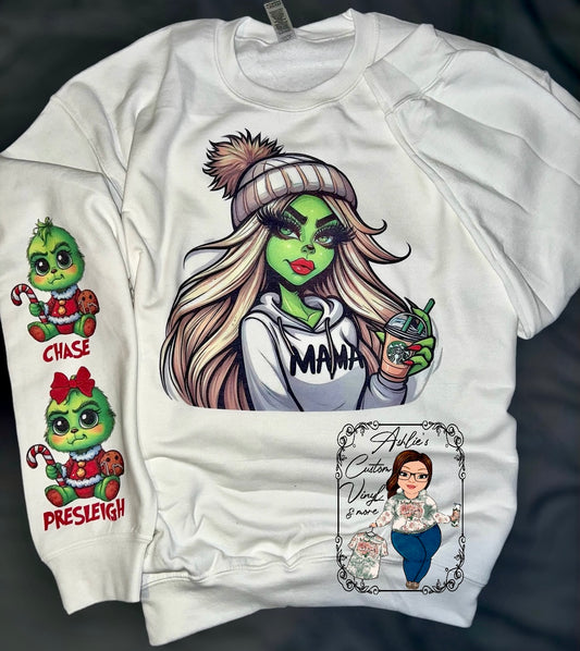 Grinch Mama Sweatshirt