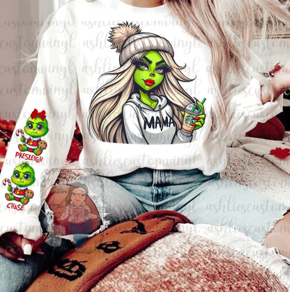 Grinch Mama Sweatshirt