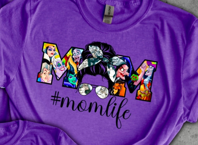 Villain Mom Life Shirt