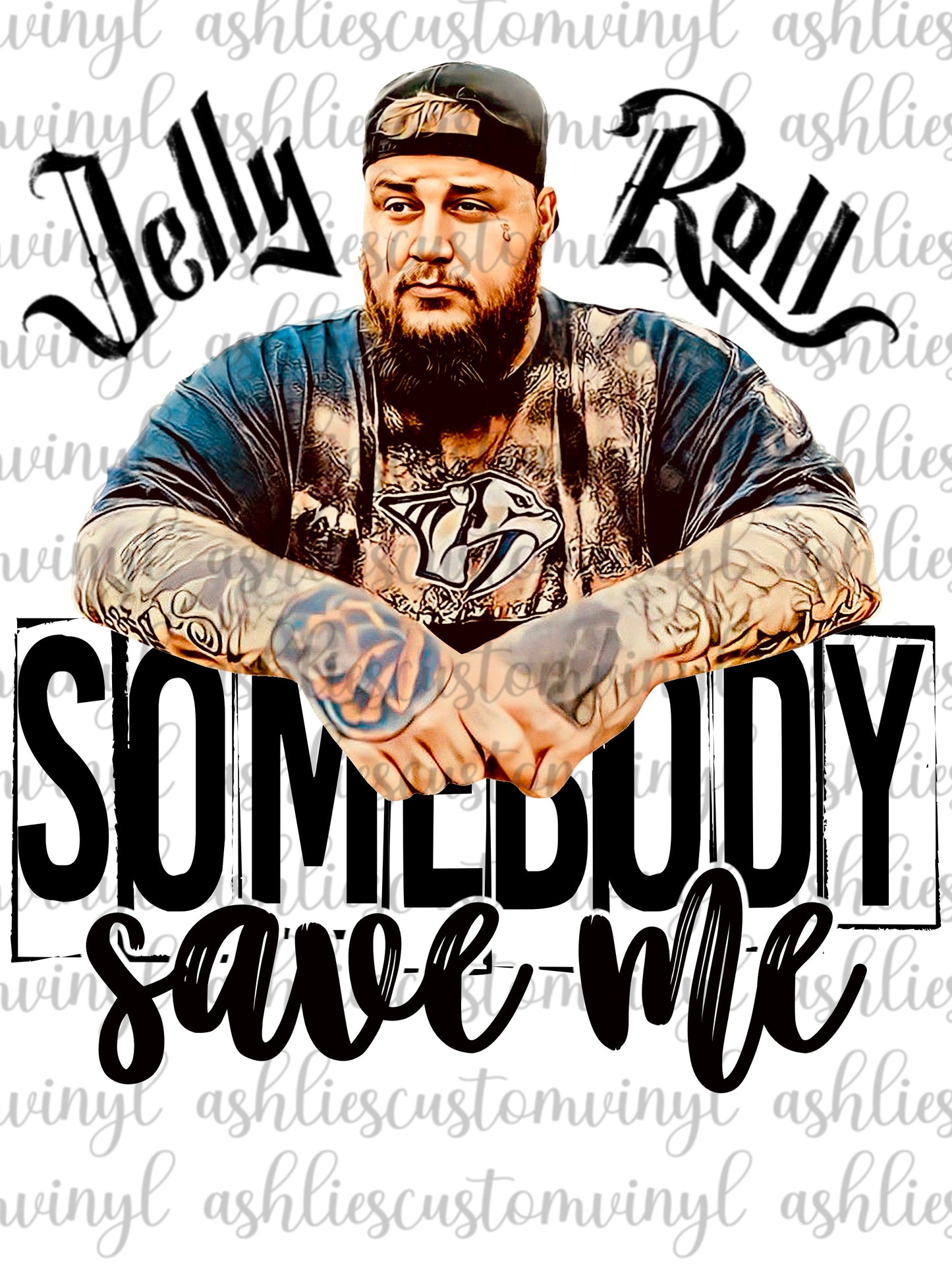 Jelly Roll Save Me PNG