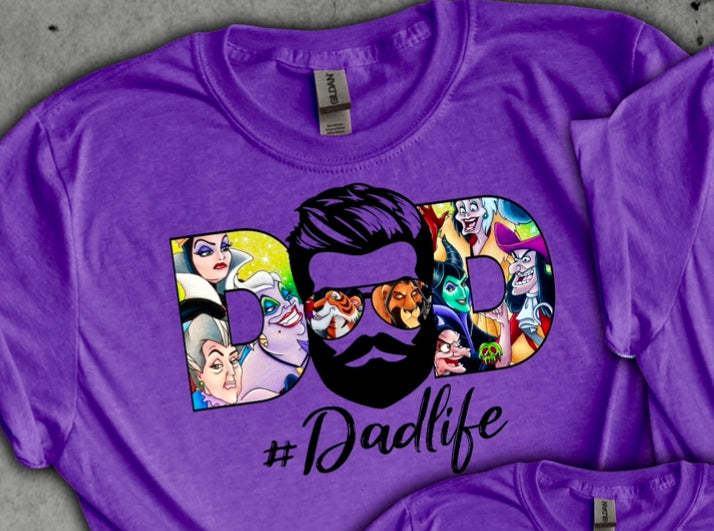 Villain Dad Life Shirt