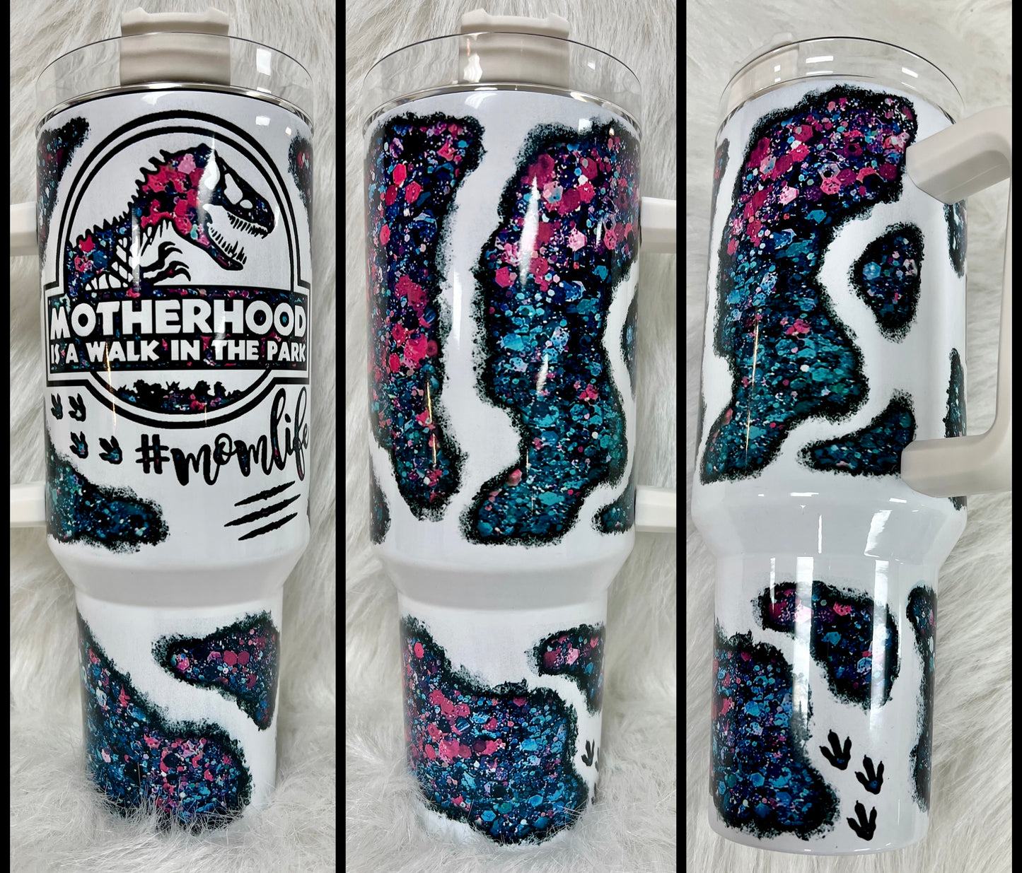 Dino Motherhood 40oz Tumbler