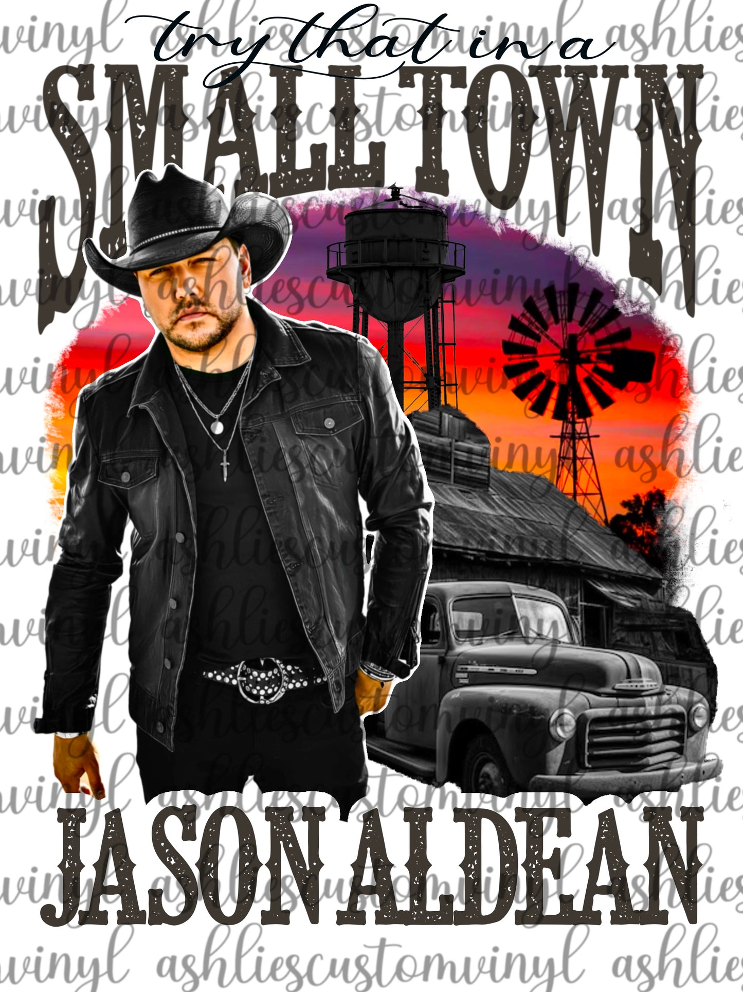 Jason Aldean Small Town png