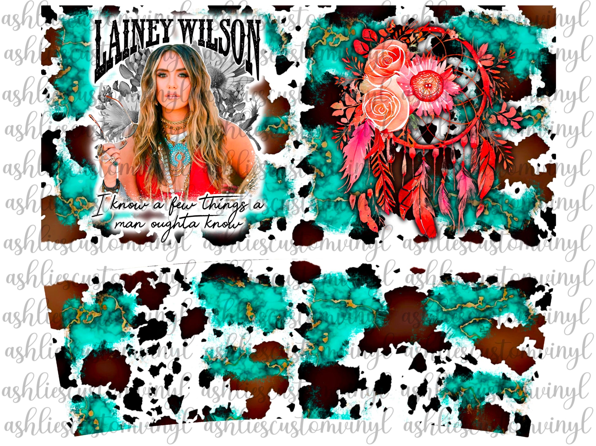Lainey Wilson 40oz Tumbler – Ashlie's Custom Vinyl & More