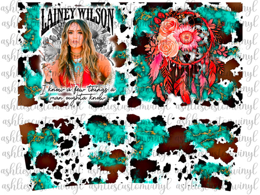 Lainey Wilson 40oz Tumbler png