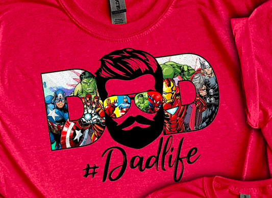 Marvel Dad Life Shirt