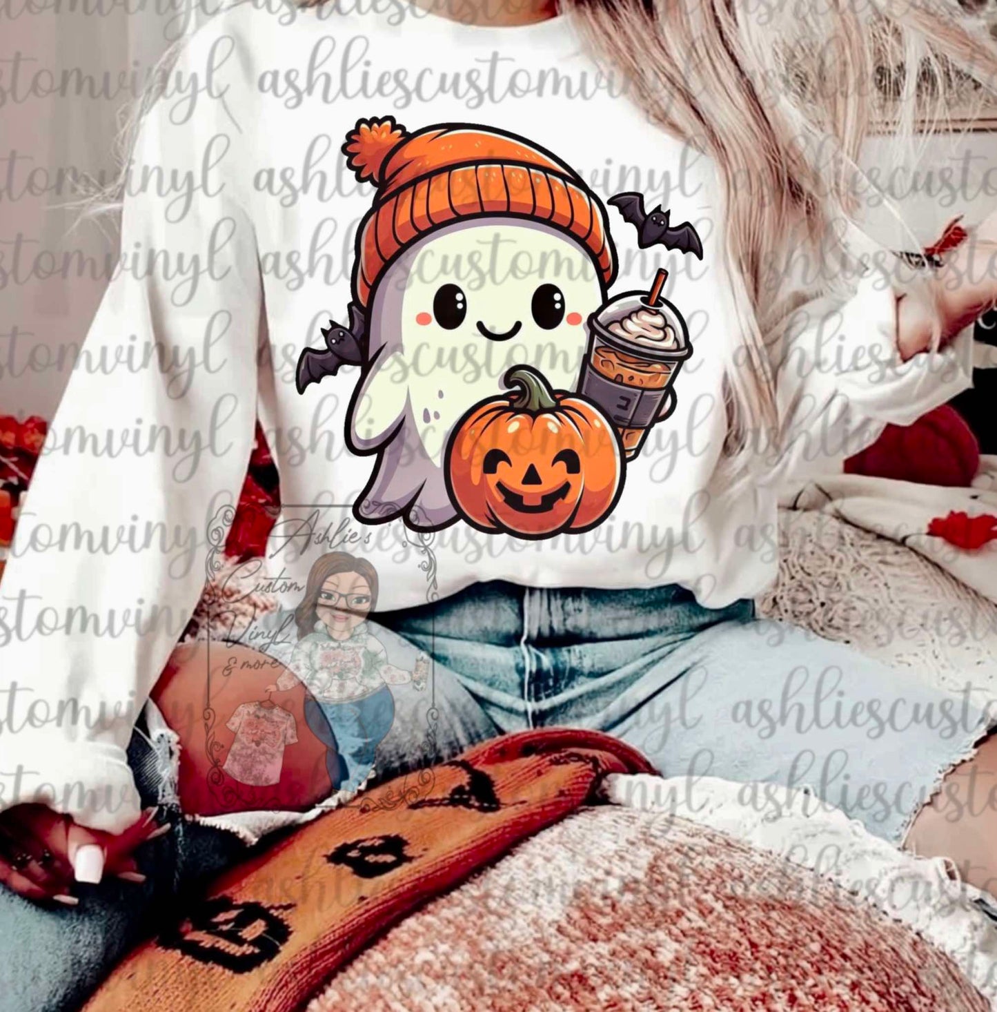 Cute Ghost Sweatshirt