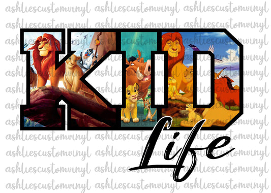 Lion King Kid Life