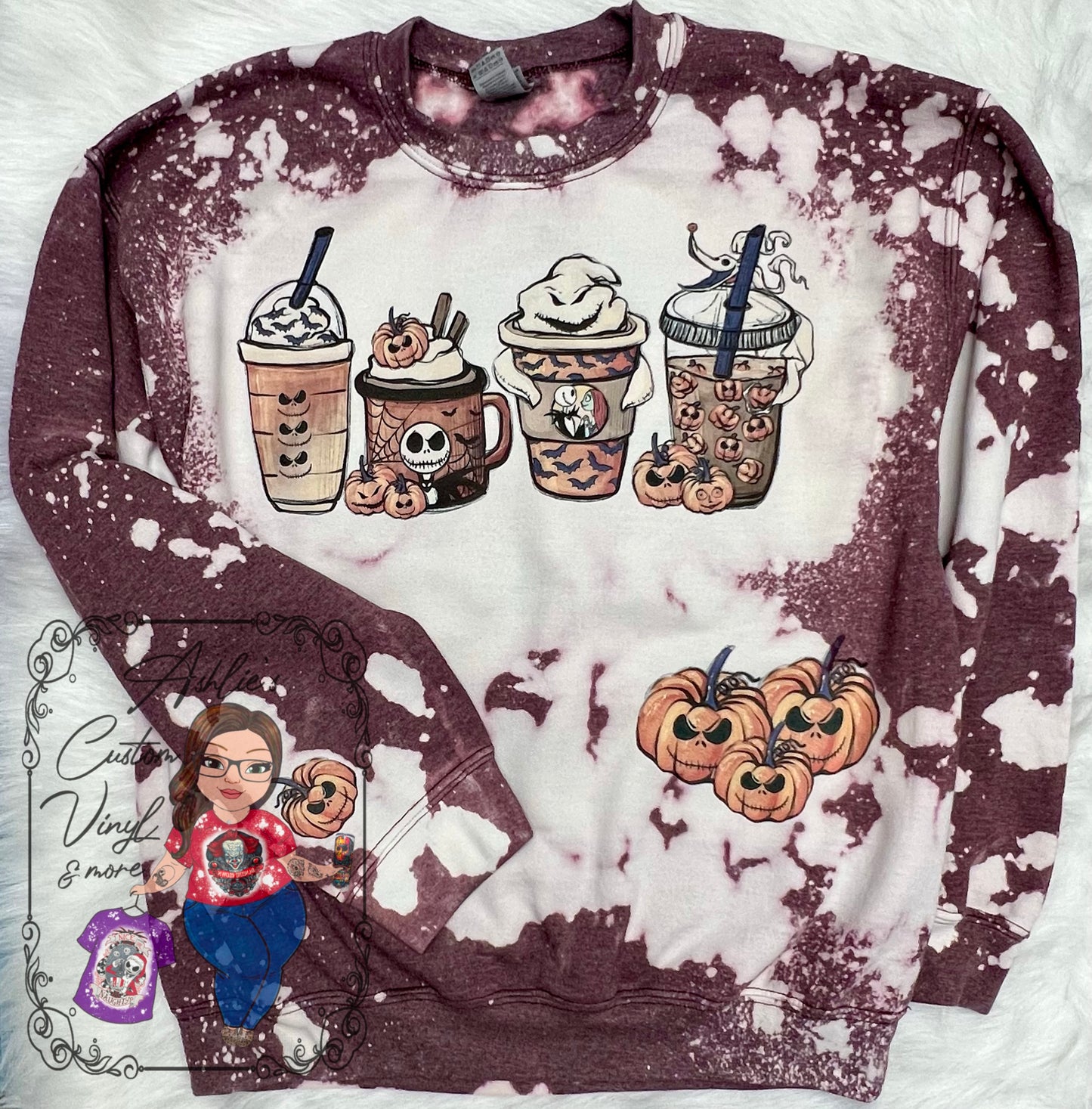 Nightmare Before Christmas Coffee Sweatshirt