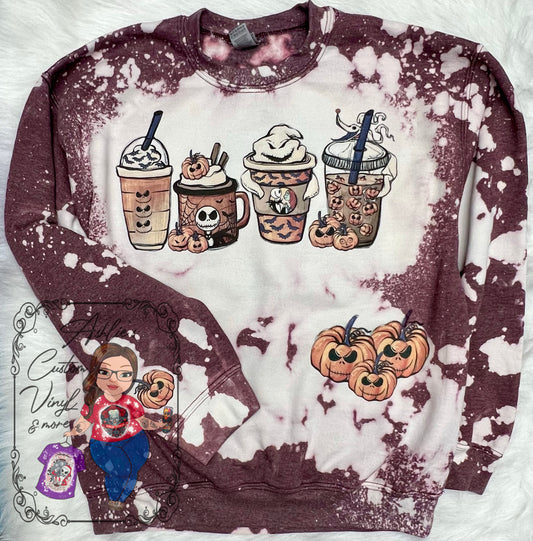 Nightmare Before Christmas Coffee Sweatshirt