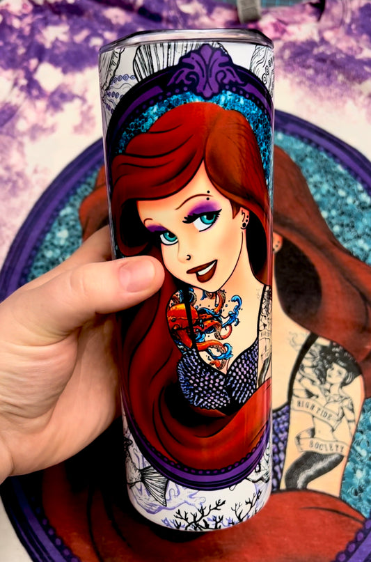 Tattoo Ariel Tumbler