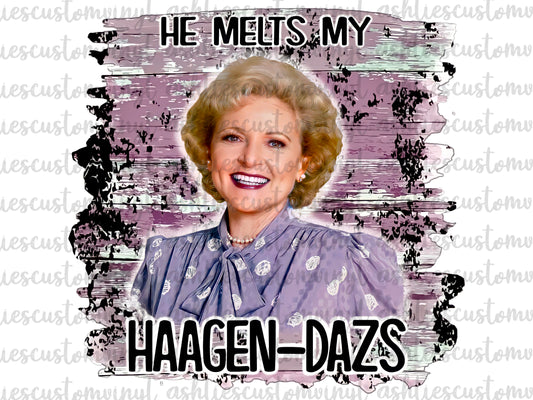 He Melts My Haagen-Dazs