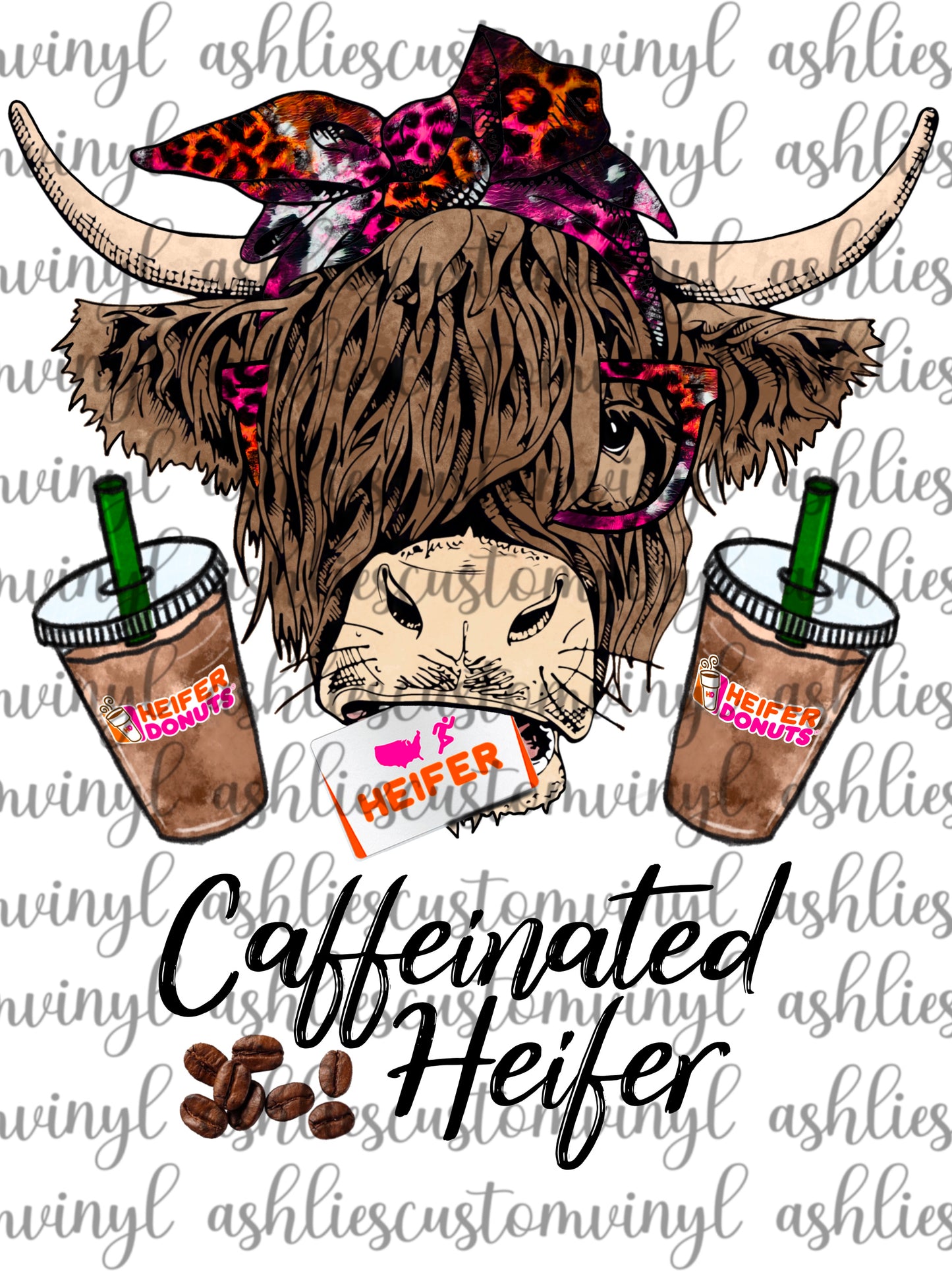 Caffeinated Heifer Donuts