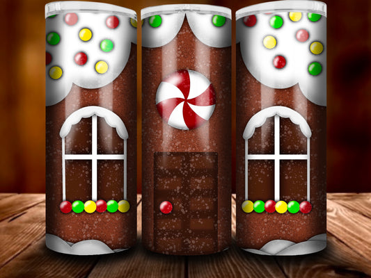 Gingerbread House Tumbler