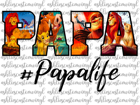 Lion King Papa Life