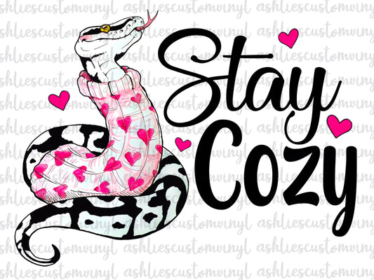 Stay Cozy Ball Python