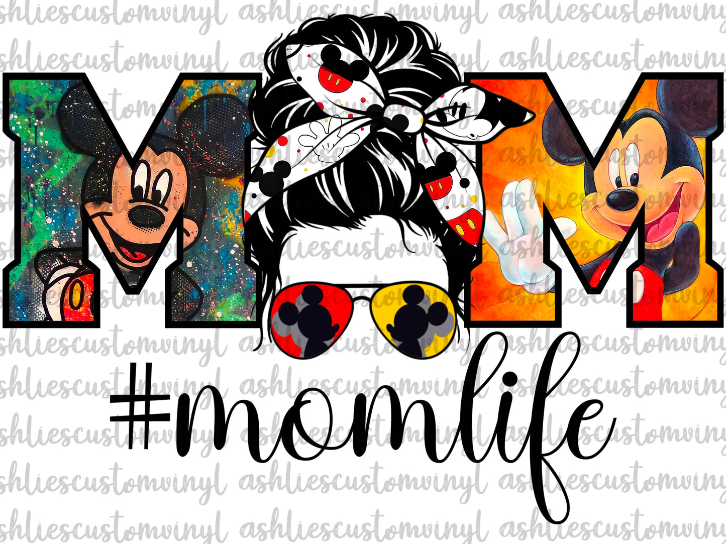 Mickey Mouse Mom Life