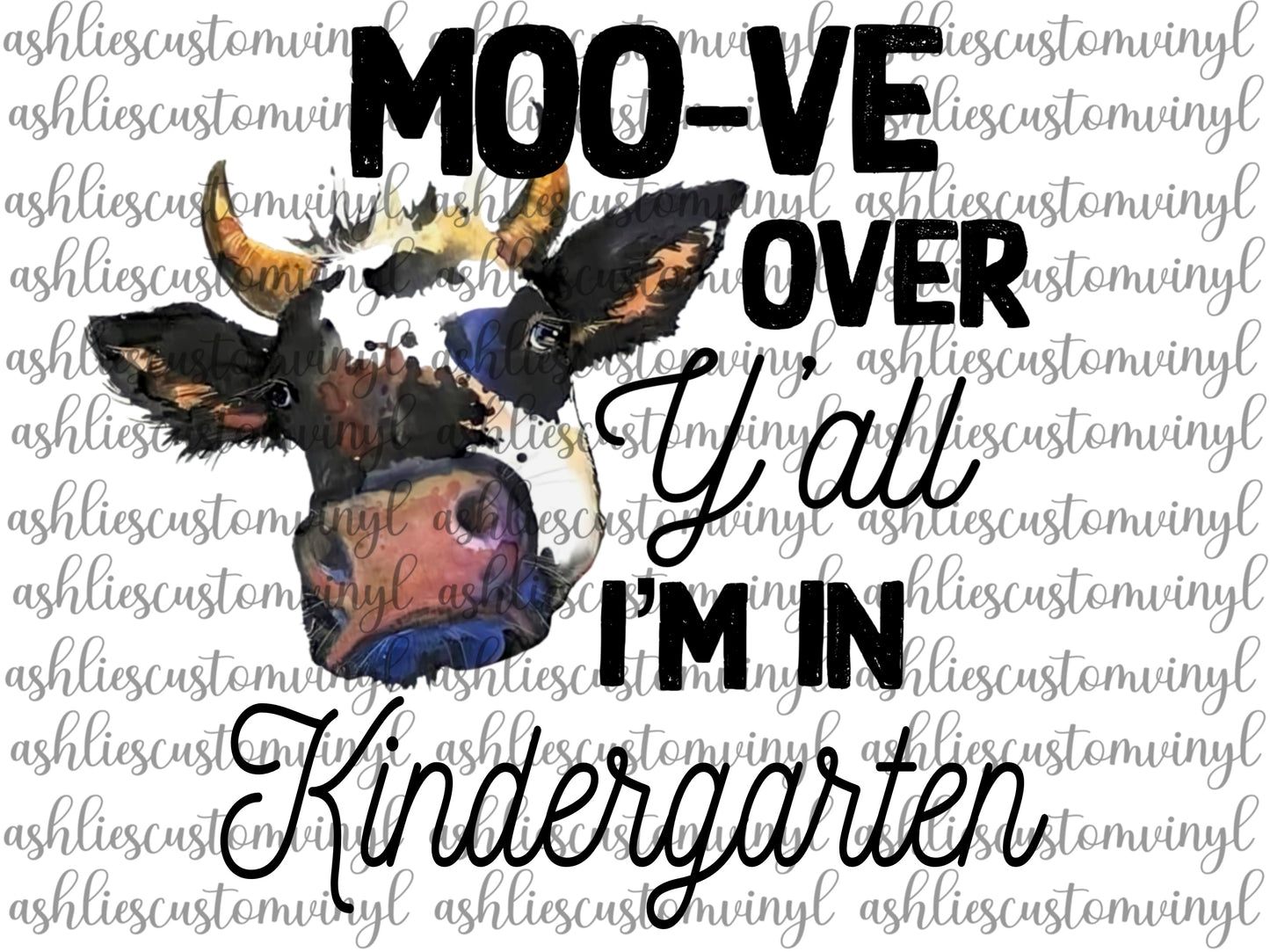 Moo-ve Over Kindergarten