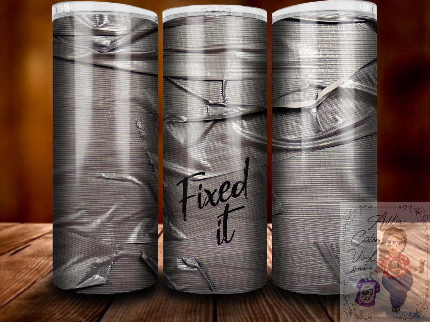 Duct Tape Tumbler Wrap